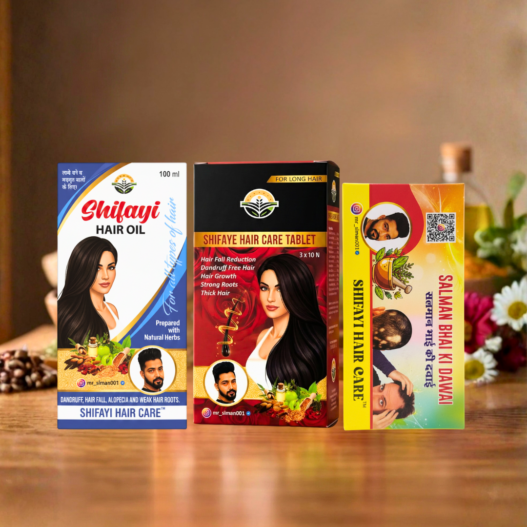 Combo pack of 3 Herbal Hair Care